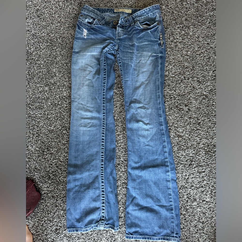 Bootcut denim jeans